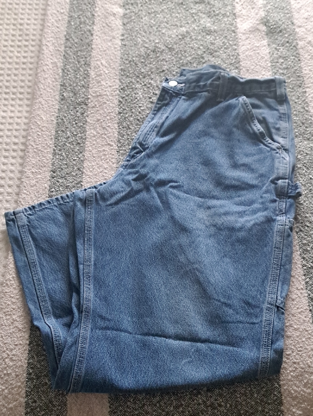 Carhartt Straight Men’s Jeans in Dark Blue